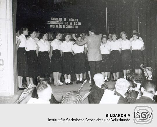 Sorbentreffen in Radibor