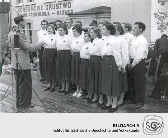 Sorbentreffen in Radibor