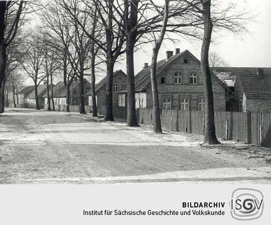 Straßenraum in Mühlrose