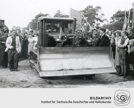 Grundsteinlegung in Hoyerswerda