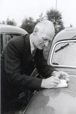 Bild: Grundsteinlegung in Hoyerswerda