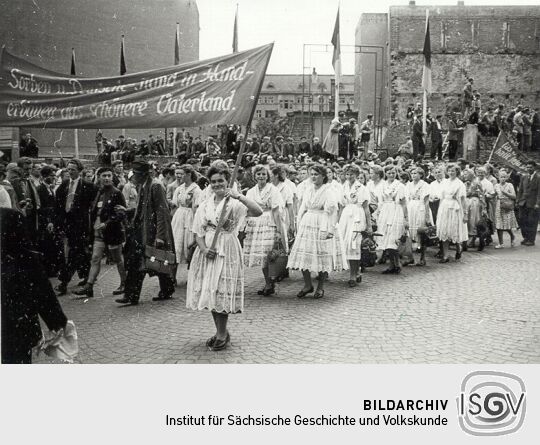 Sorbentreffen in Bautzen