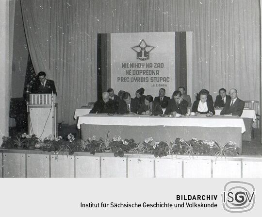 Delegiertenkonferenz der Domowina in Hoyerswerda