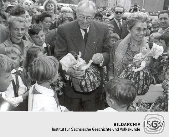 Otto Grotewohl in Hoyerswerda