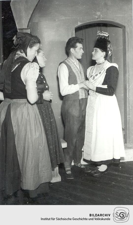 Theaterstück der Laientheatergruppe Crostwitz