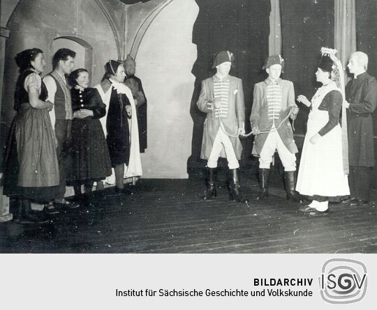 Theaterstück der Laientheatergruppe Crostwitz