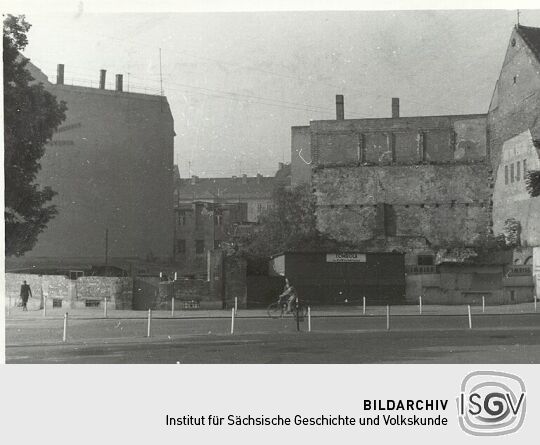 Der Platz der Roten Armee in Bautzen