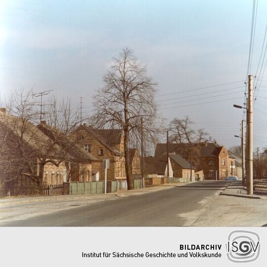 Dorfstraße in Rohne