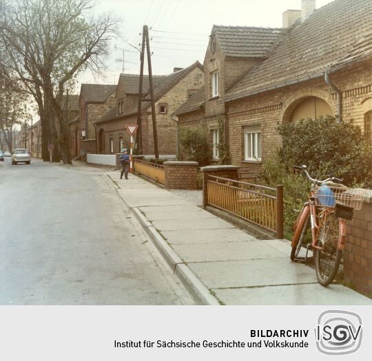 Friedensstraße in Schleife