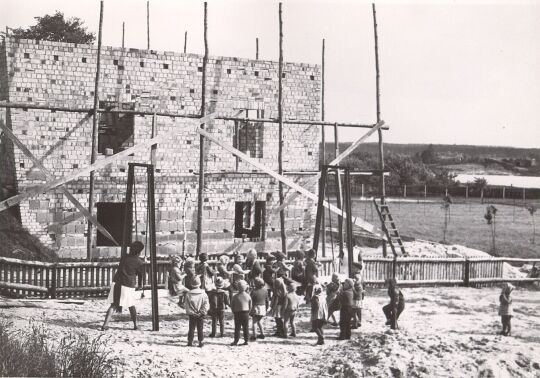 Baustelle in Halbendorf