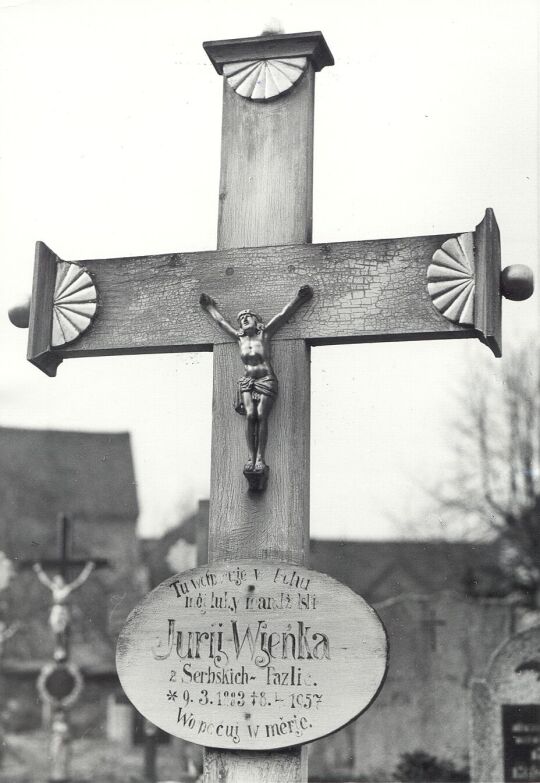 Friedhofskreuz in Nebelschütz