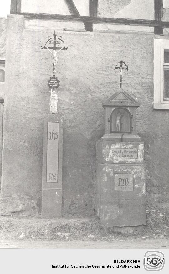 Dorfkreuze in Panschwitz-Kuckau