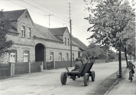 Dorfstraße in Mulkwitz