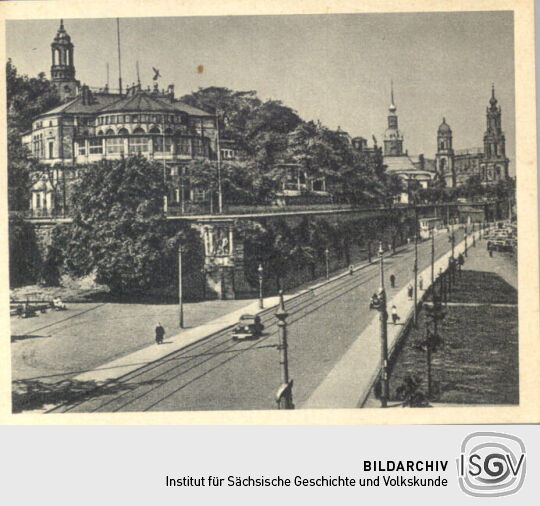 Blick auf Dresden