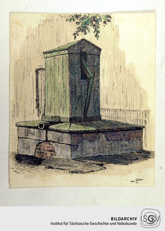 alter Brunnen von Hans Gläser