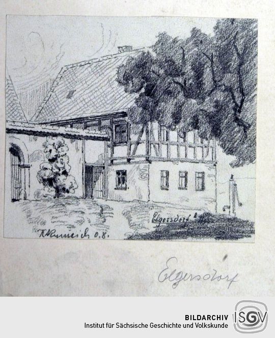 Wohngebäude in Elgersdof von K.A. Rummrich