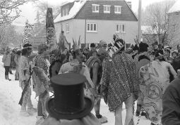 Bild: Ansicht vom Ski- und Eisfasching in Geising