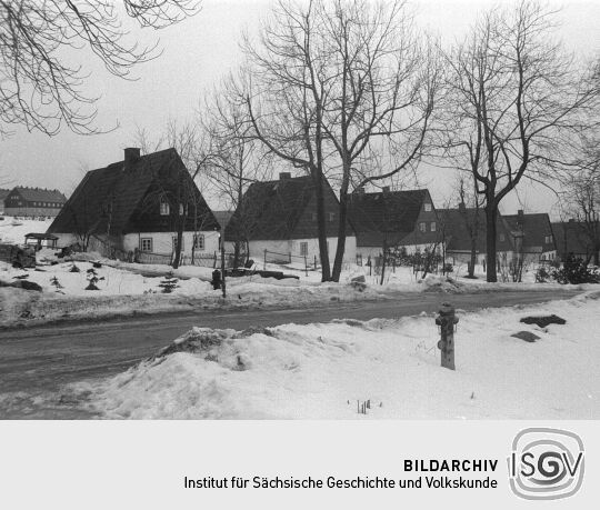 Ortsansicht von Zinnwald-Georgenfeld