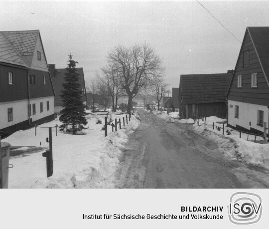 Ortsansicht von Zinnwald-Georgenfeld