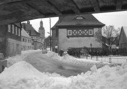 Bild: Ortsansicht in Geising