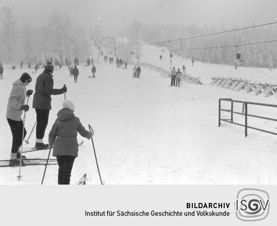 Skihang in Altenberg
