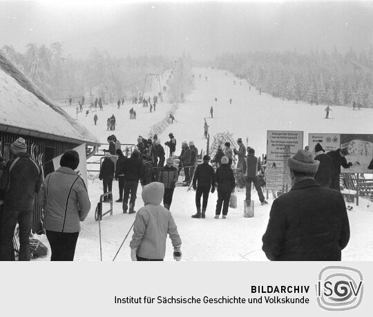 Skihang in Altenberg