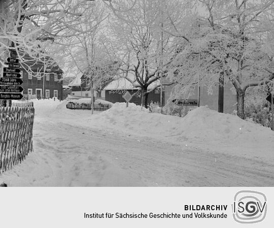 Bahnhofstraße in Altenberg