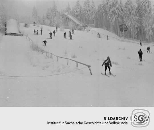 Skihang in Altenberg