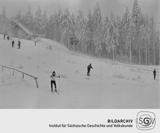 Skihang in Altenberg