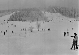 Bild: Skihang in Altenberg