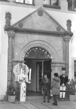 Bild: Ansicht eines Portals in Freiberg