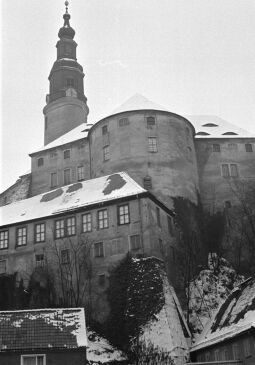 Bild: Ortsansicht in Weesenstein mit Schloss