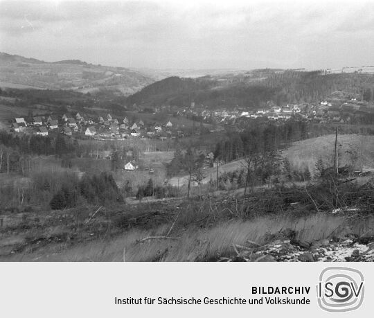 Landschaftsansicht in Geising