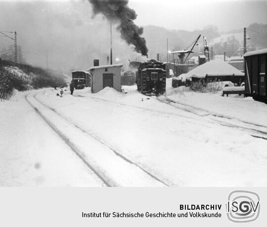 Ansicht der Weißeritztalbahn