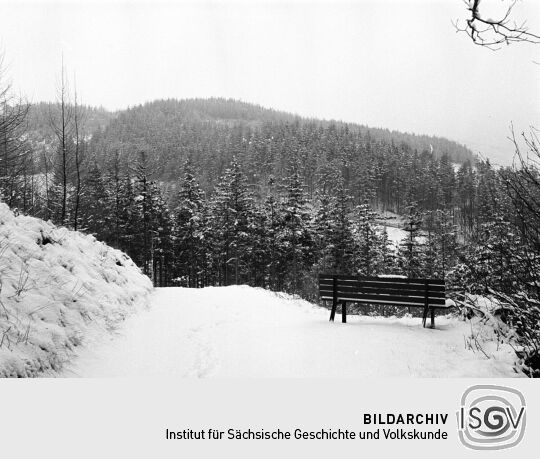 Landschaftsansicht in Geising