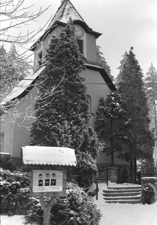 Kirche in Oberbärenburg