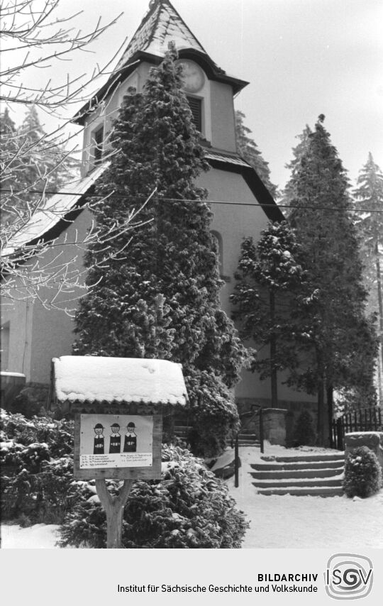 Kirche in Oberbärenburg