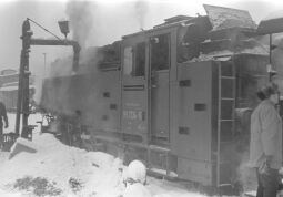 Bild: Ansicht einer Lokomotive der Weißeritztalbahn