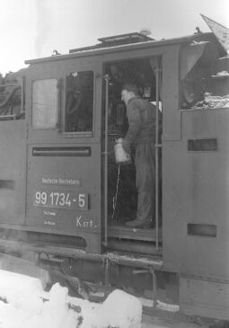 Bild: Ansicht einer Lokomotive der Weißeritztalbahn