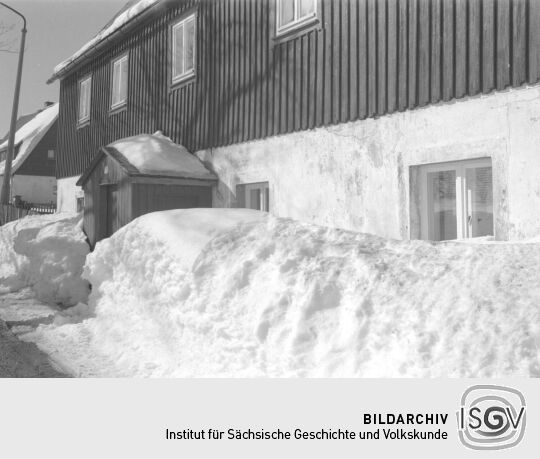 Ortsansicht in Zinnwald-Georgenfeld