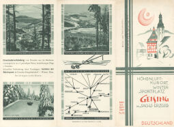 Bild: Werbefaltblatt für Geising