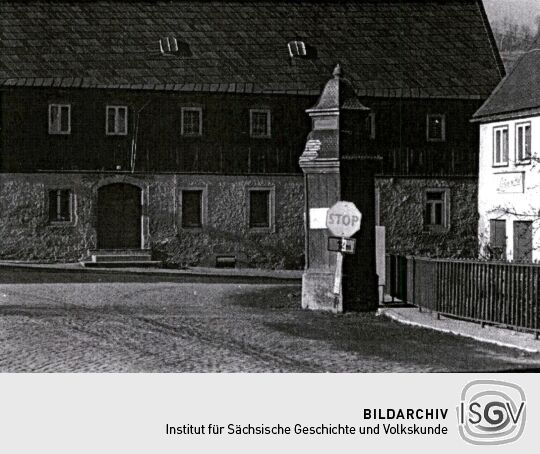 Transformatorensäule in Geising