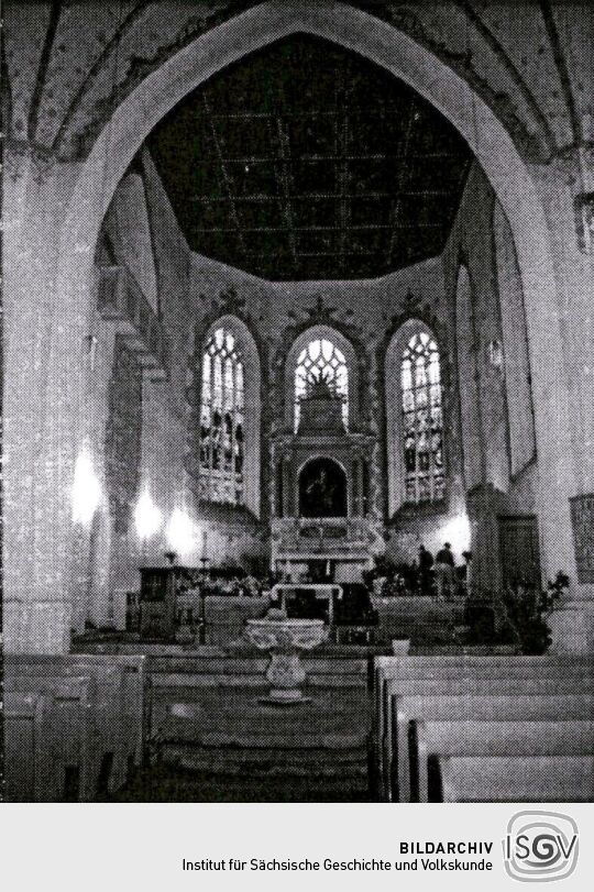 In der Dippoldiswalder Kirche