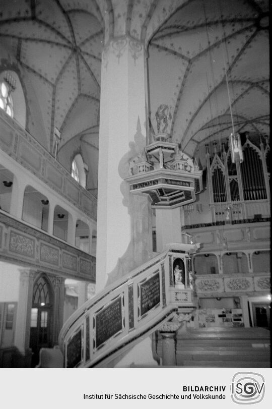 Kanzel der Dippser Kirche