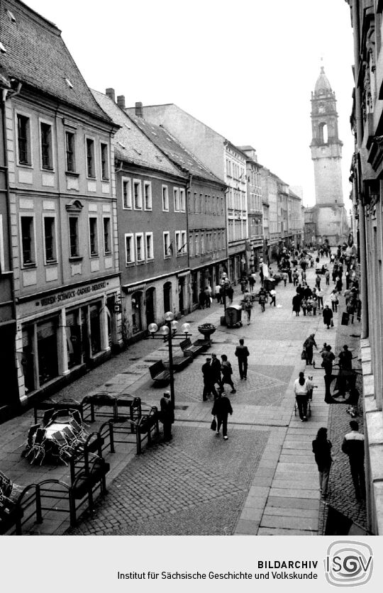 Die Reichenstraße in Bautzen