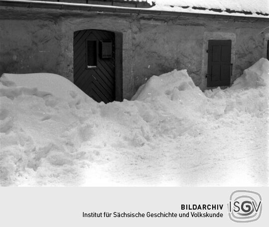 Im tiefverschneiten Geising