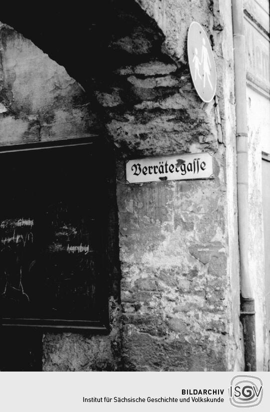 Die Verrätergasse in Görlitz