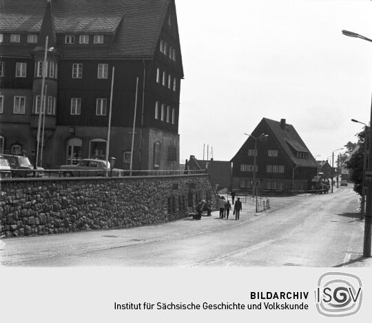 Straße in Altenberg