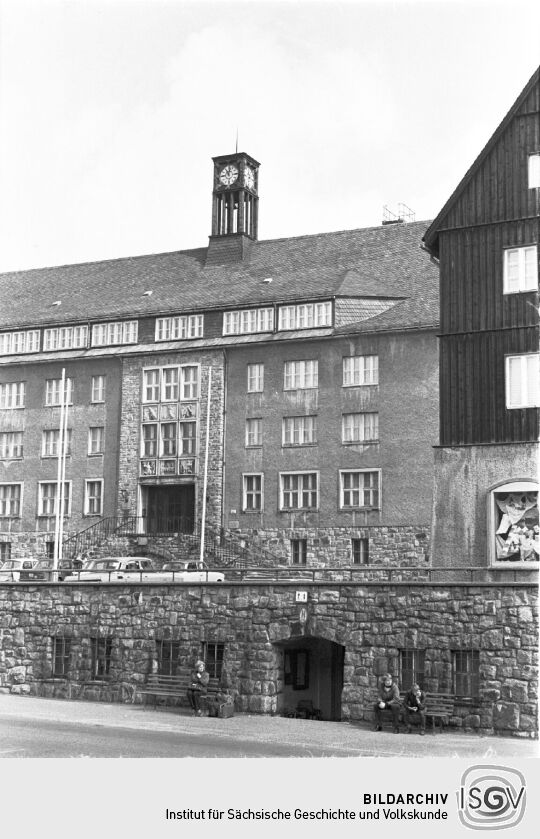 Verwaltungsgebäude von Zinnerz in Altenberg