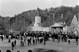 Bild: Eisstadion in Geising